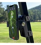 Dprofy Golf Phone Holder, Golf Cart Phone Holder with Hook and Loop, Golf Cart Accessories Golf G...