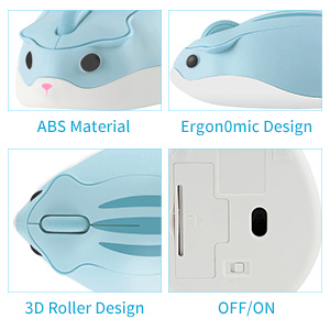 cute-wireless-mouse-yellow-white-blue-mice (4)