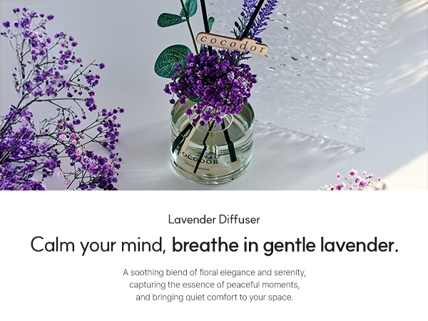 Lavender diffuser