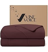 Soft Cooling Comforter, Full/Queen Cooling Blankets for Hot Sleepers, Double-Sided All-Season Col...