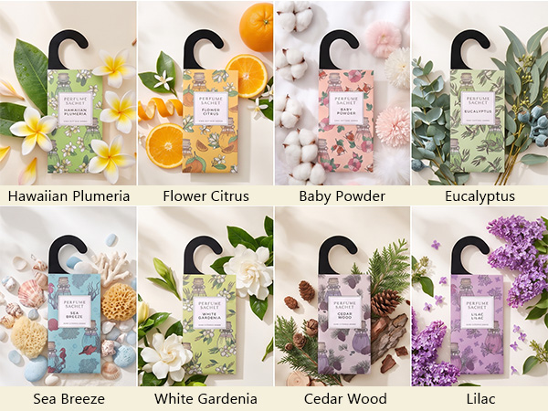 hanging Scented Sachets bags for closets drawers