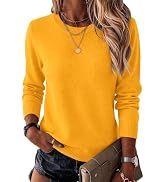 Zeagoo Womens Wool Blend Sweater Crewneck Long Sleeve Tops Fashion Clothing | Zeagoo Womens Wool ...