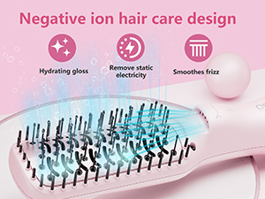 blow dryer brush for black women,hairbrush dryer for women,electric hair brush