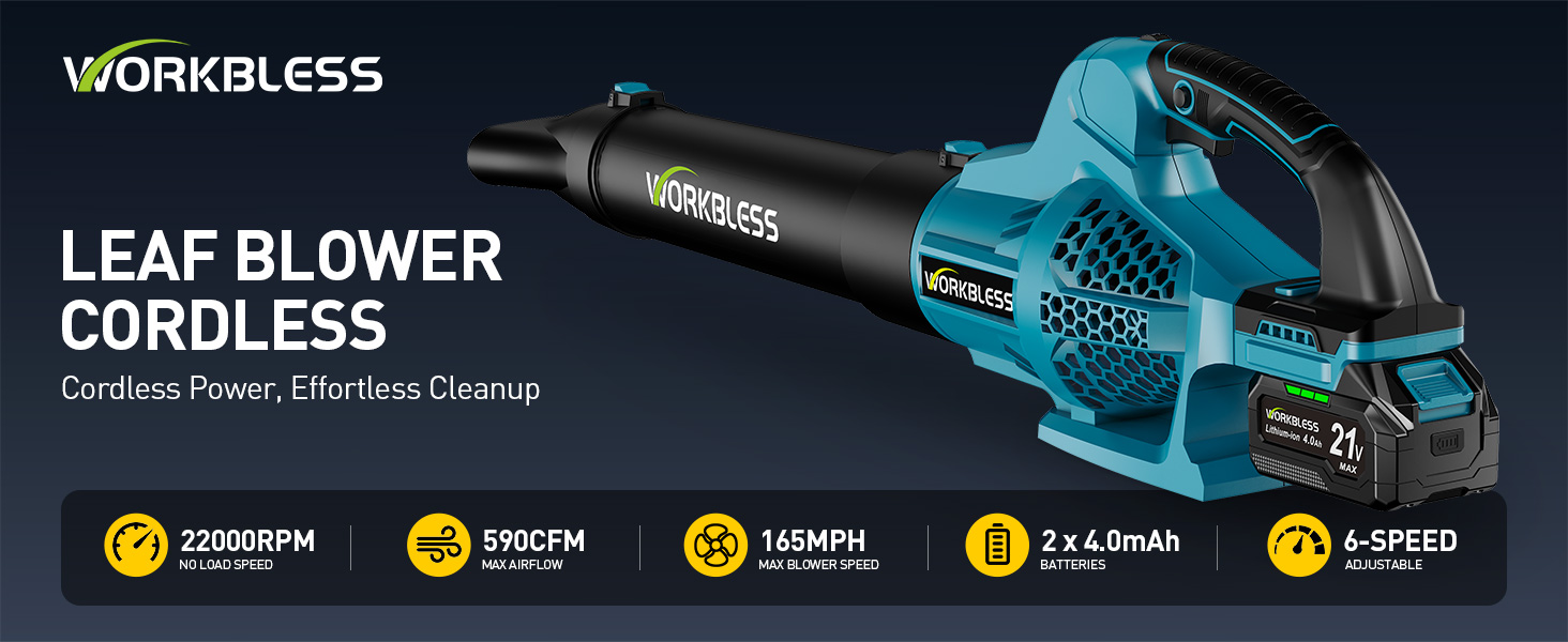 WorkBless leaf blower