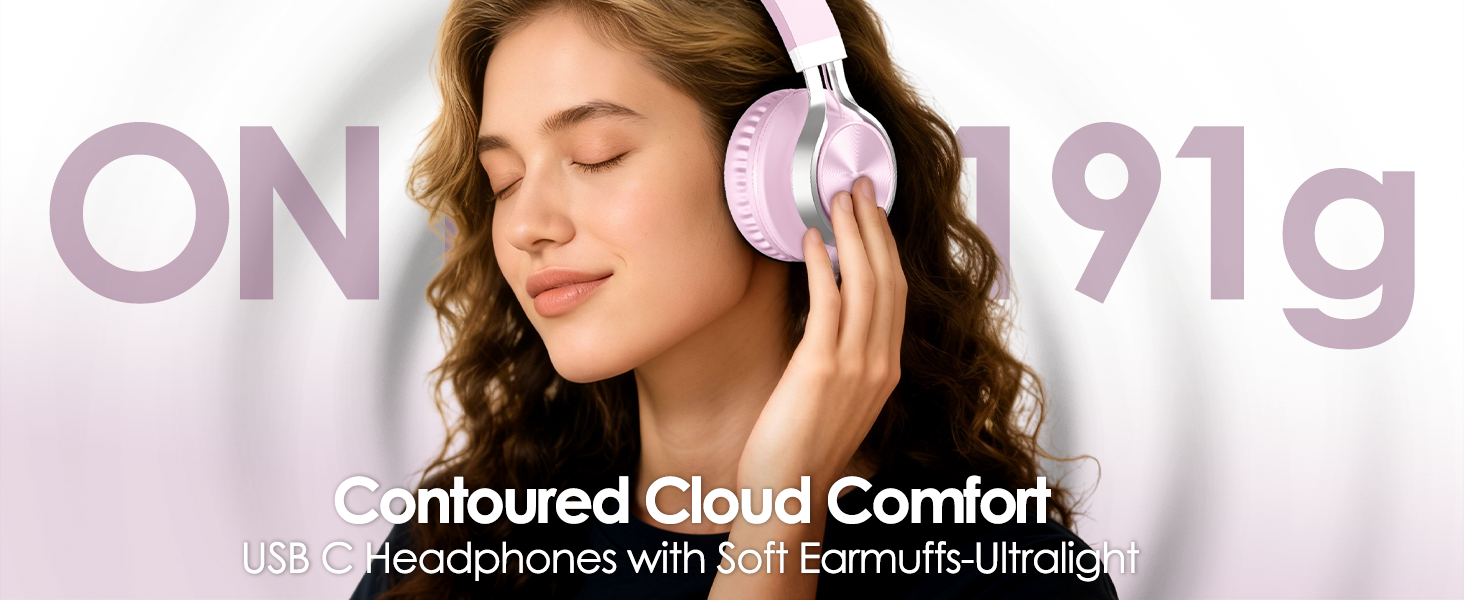 wired headphones USB C