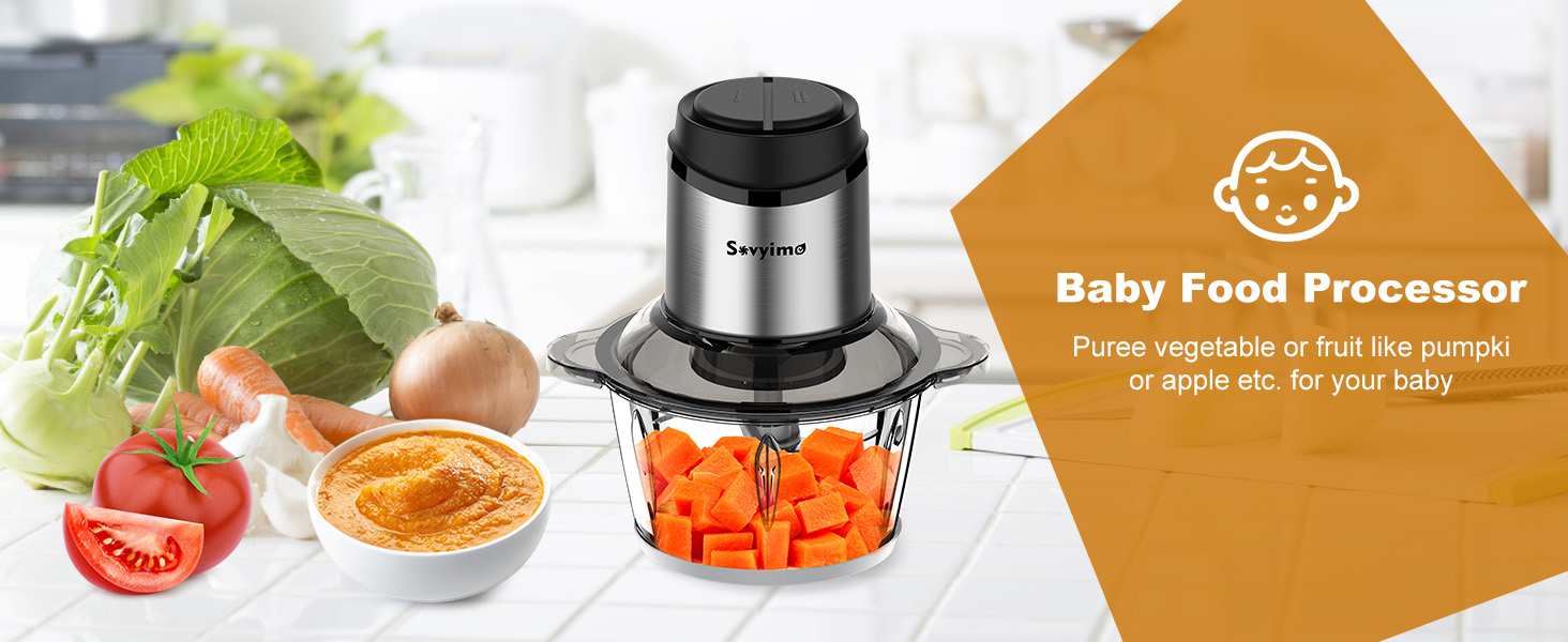 Vegetable chopper for baby food