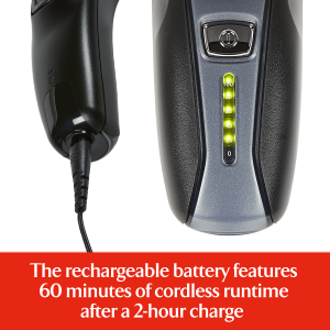 rechargeable battery cordless corded convenient