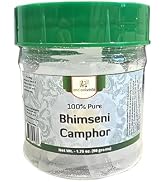 ANCIENT VEDA 100% Pure Natural Bhimseni Camphor Tablet | Aromatherapy Camphor | Refreshing Fragra...