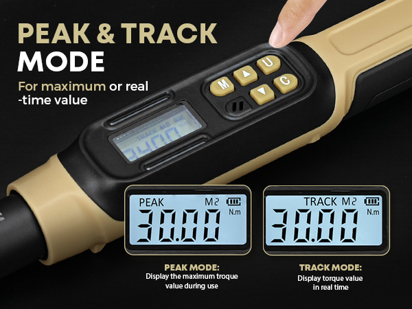 PEAK &amp;amp; TRACK MODE