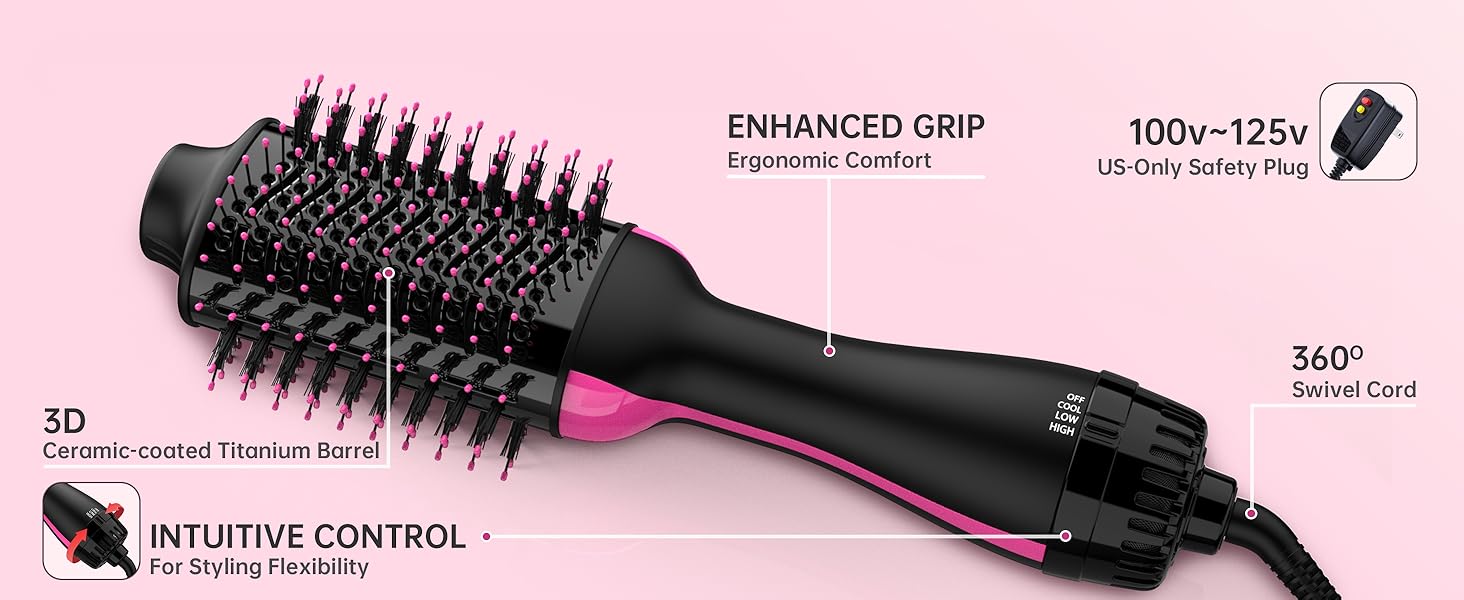 hair dryer brush