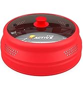 Microwave Splatter Cover Microwave Cover | Microwave Cover For Food Silicone with Glass, Microwav...