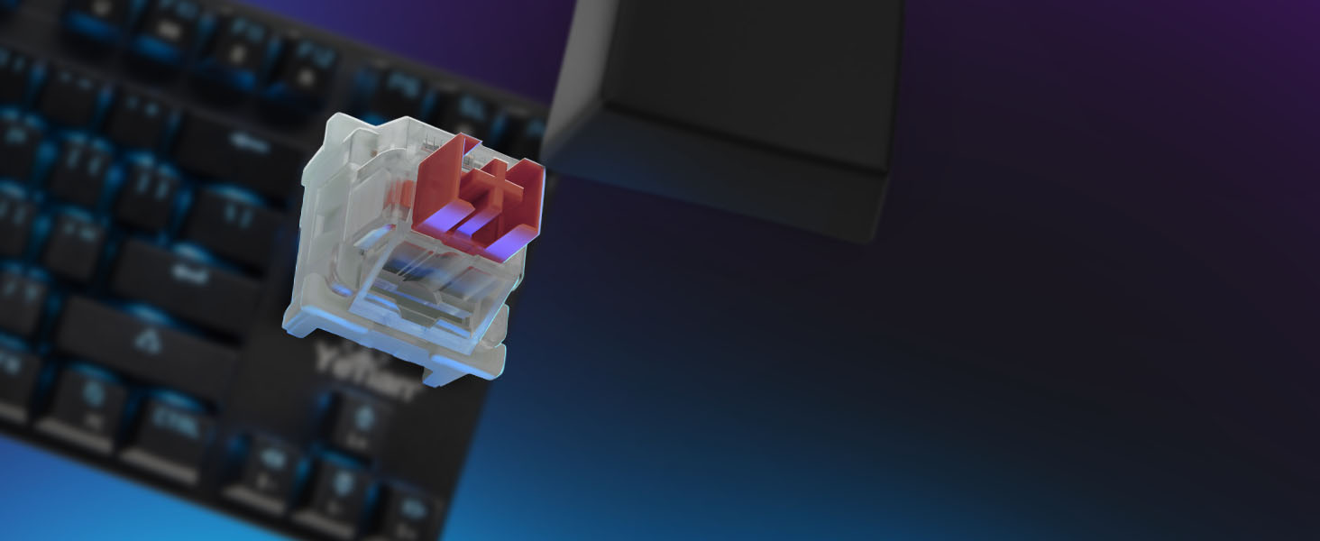 Red Hot-Swappable Switches