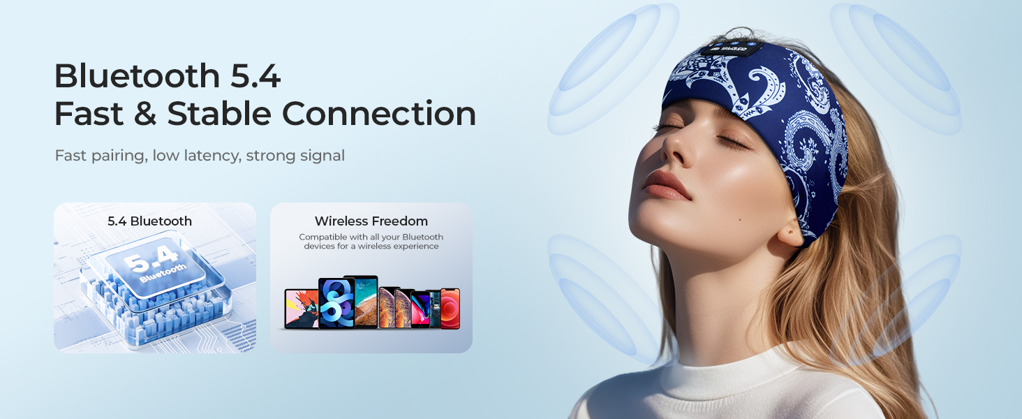 sleep mask with bluetooth headphones
