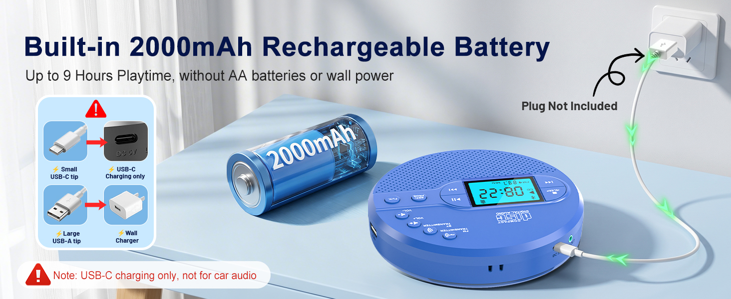 cd player portable bluetooth
