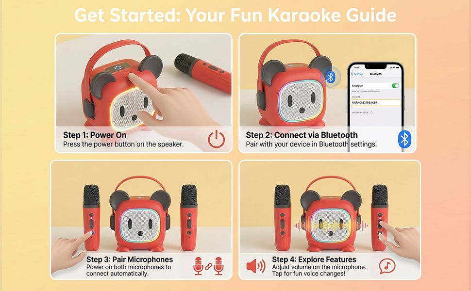 Kids Karaoke Machine