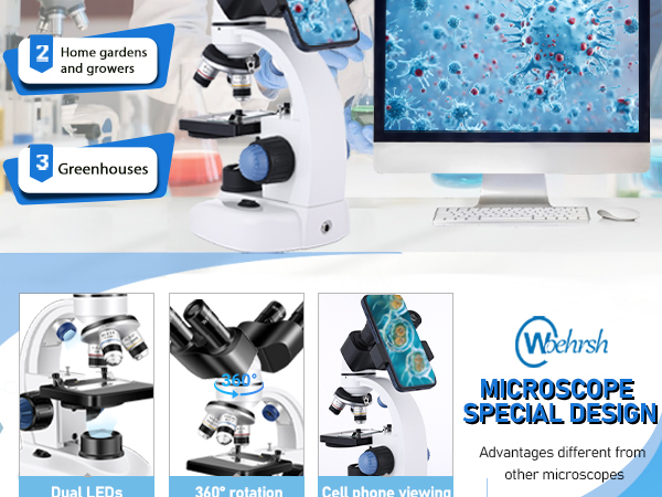 Microscope for adults