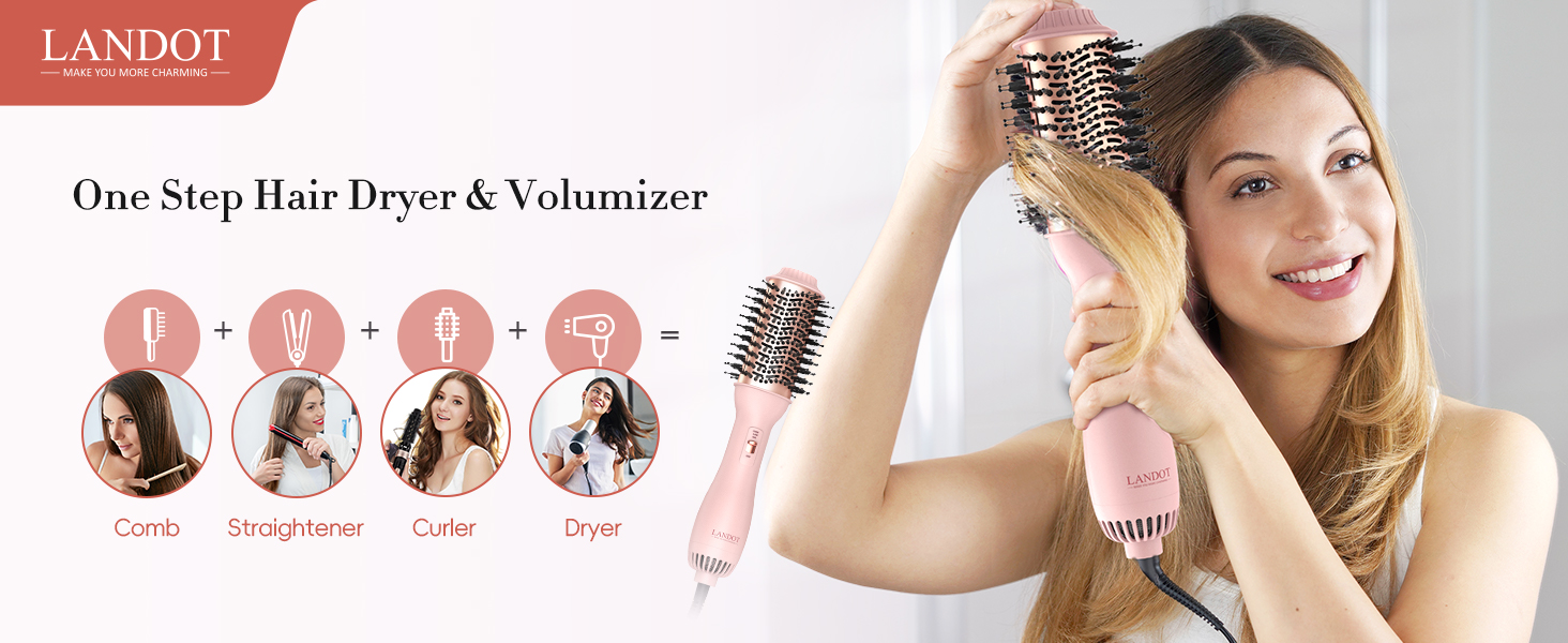 hot hair blow dryer brush