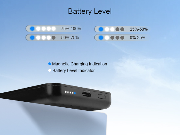 Compact Magnetic Power Bank for iPhone