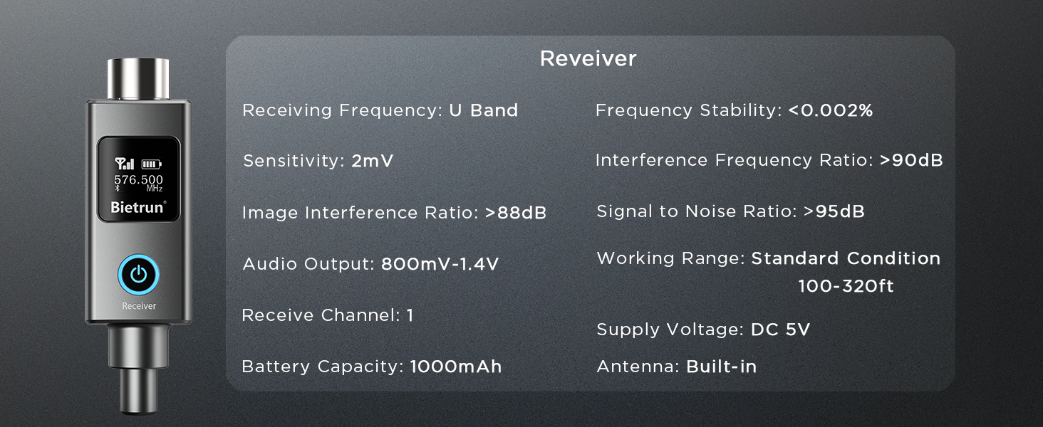 XLR Microphone wireless microphone audio transmitter and receiver wireless microphones systems