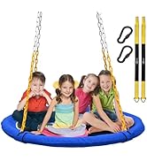Trekassy 1,000lbs Capacity 40" Saucer Tree Swing for Kids &amp; Adults with Heavy Duty Rust-Resistant...