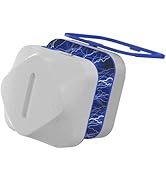 Magnetic Aquarium Fish Tank Glass Cleaner with Feeder, Double-Sided Algae Magnet Aquarium Cleanin...