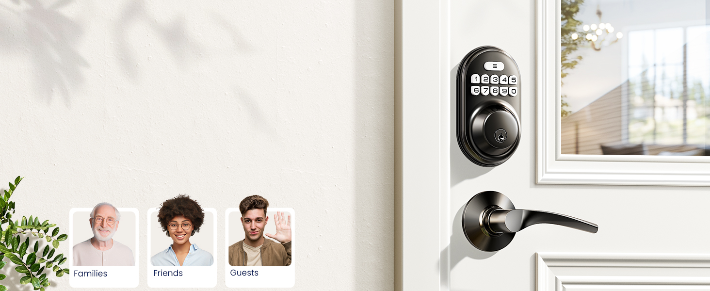 keyless entry door lock