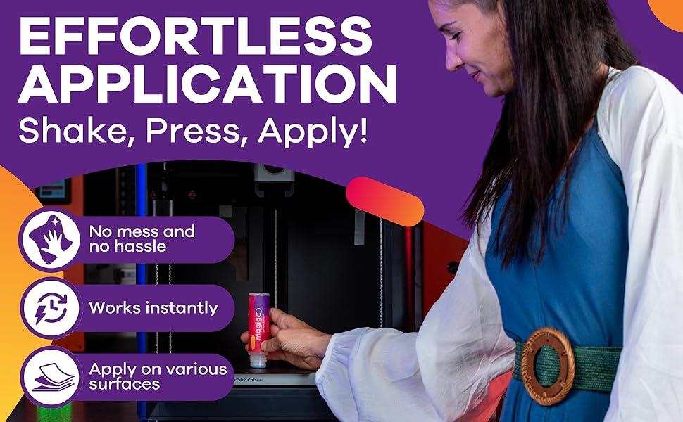 3d printer glue printing adhesive adhesion sheets print buildtak abs bed solution build plate bundle