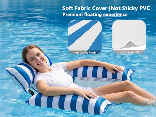 pool float lounger pool water chair floats adult floaty for adult pool accessories essentials