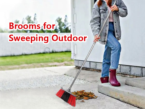 Indoor Outdoor Broom for Floor Cleaning