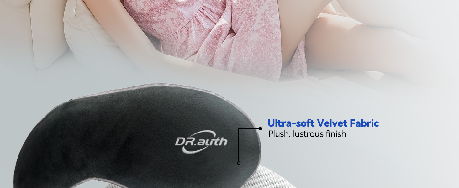 Ultra-soft Velvet Fabric Plush, lustrous finish DR.auth Heat Release Core Heats up