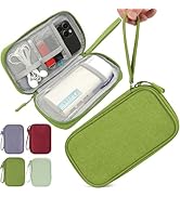 CAAORDKSO Electronics Organizer Travel Case, Travel Cable Organizer Bag Pouch Electronic Accessor...
