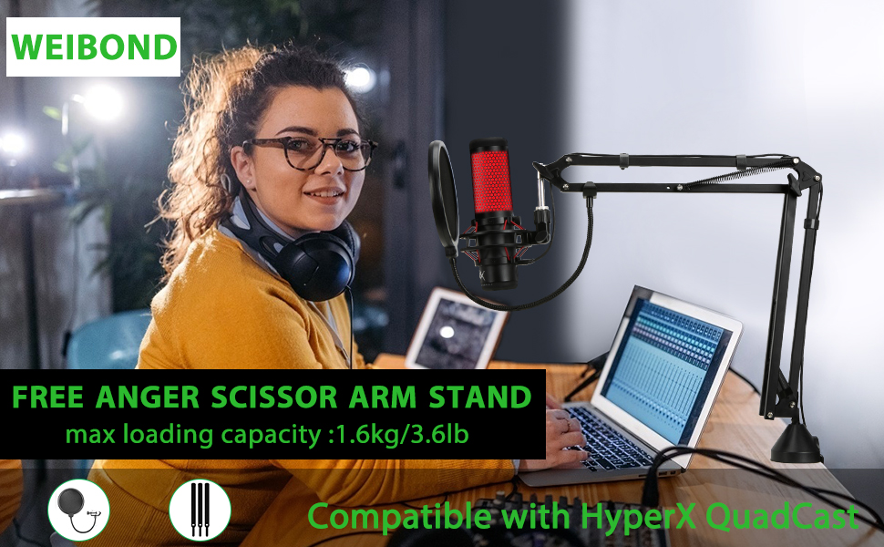 HyperX QuadCast MIC BOOM ARM STAND