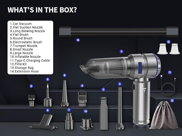 Car Vacuum Cleaner High Power
