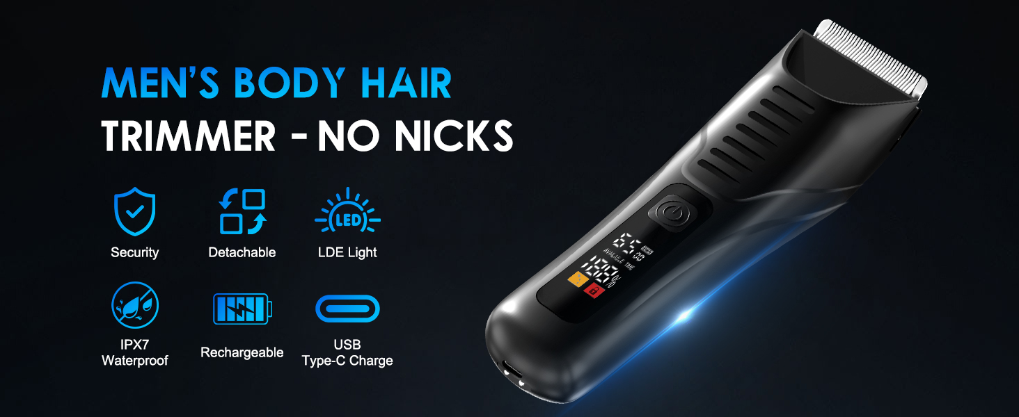male body hair trimmer