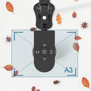 Document Camera USB teacher 8MP 2448P online teaching classroom light lamp a3 a4 webcam book cheap