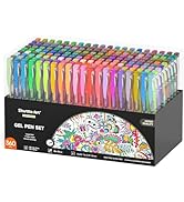 Shuttle Art 360 Pack Gel Pens Set, 180 Colors Gel Pen Set Plus 180 Color Refills Perfect for Adul...