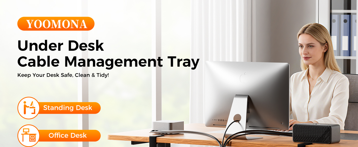 under desk cable management