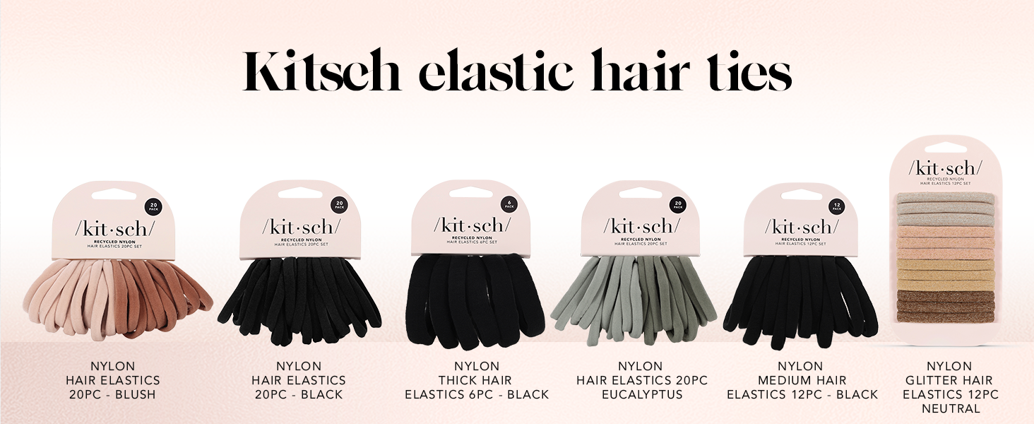 accesorios peinar blonde gifts slick hairtie color hairyies brown lazos elásticos banda mini niñas