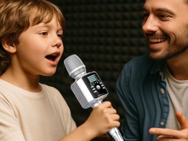  Professional Wireless Karaoke Microphone 