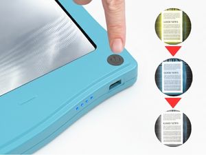 magnifying glass with light for reading