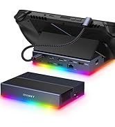iVANKY 14-in-1 RGB 4K@144Hz Docking Station for Steam Deck OLED/ROG Ally X/Lenovo Legion Go S, Fo...