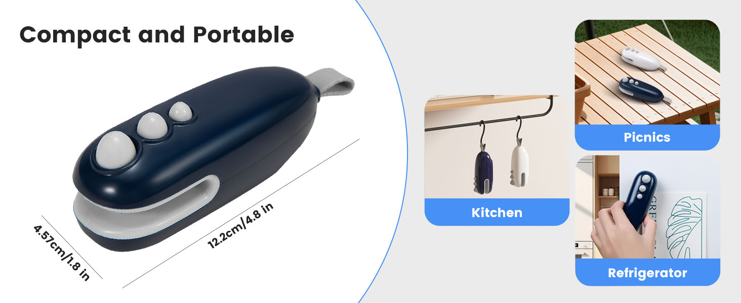 2 in 1 Type-C Rechargeable Heat Sealer and Cutter