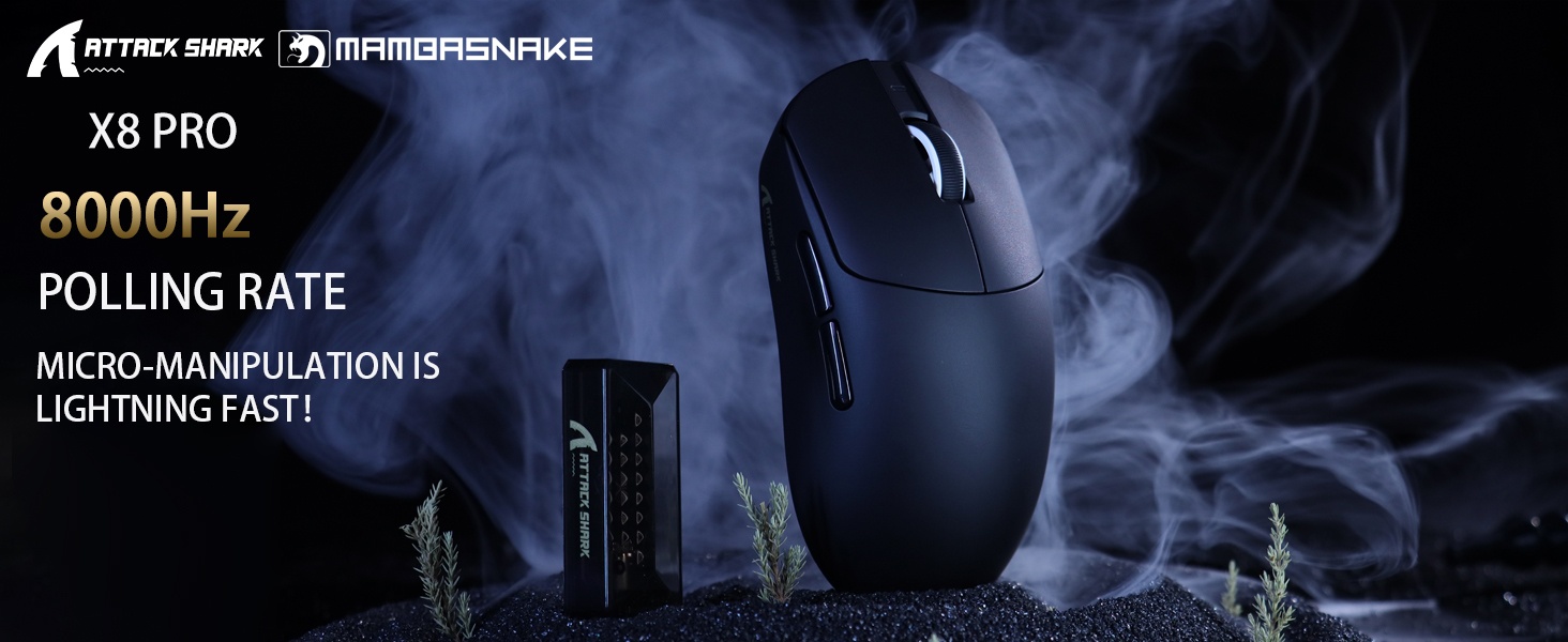 X8 PRO 8K Gaming Mouse