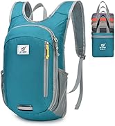SKYSPER Small Daypack 10L Hiking Backpack Packable Lightweight Travel Day Pack for Women Men