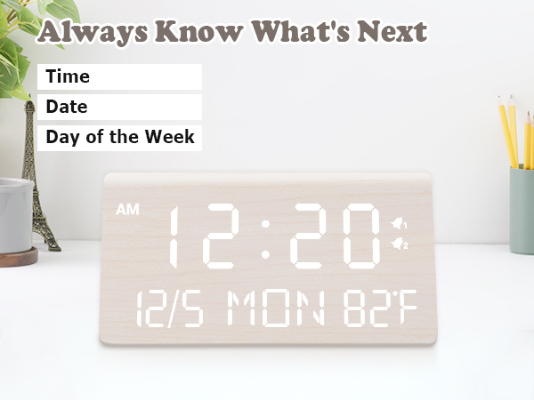 digital alarm clock