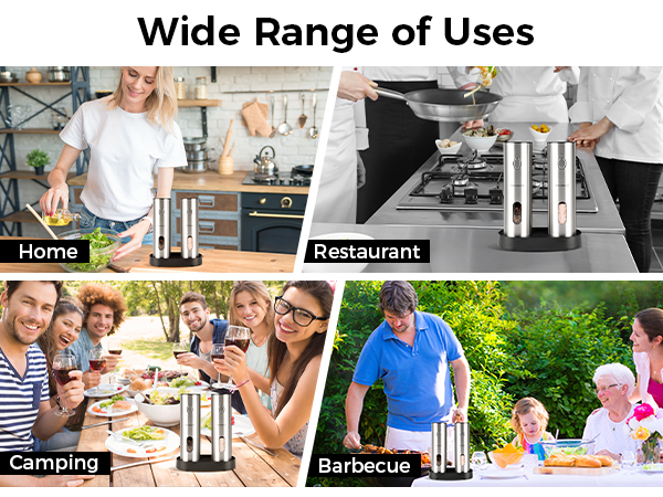 automatic salt and pepper shakers salt and pepper mill salt &amp; pepper grinder sets spice grinders