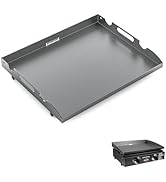 MOASKER New Upgrade 22 inch Griddle Replacement Top for Most Blackstone 22 inch Tabletop Grill wi...