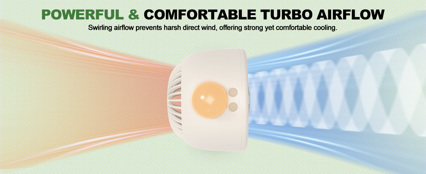 Powerful And Comfortable Turbo Airflow