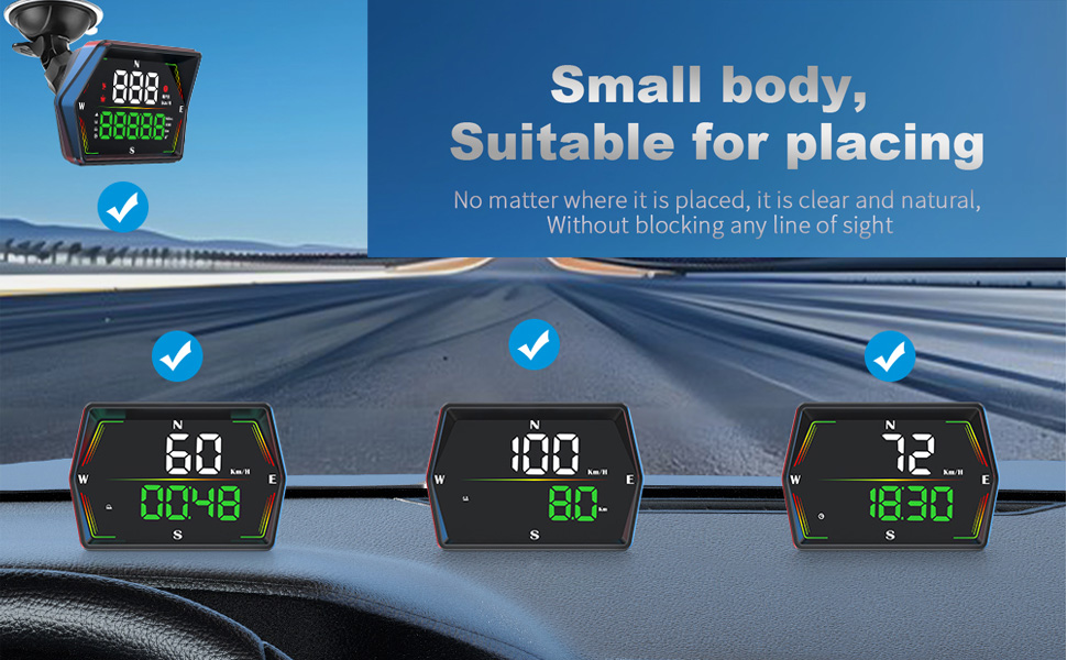 head up display for car digital speedometer car hud car heads up display