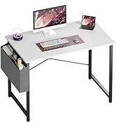 OLIXIS Computer Desk 40 Inch Home Office Desks for Small Spaces, Gaming Writing Study Work Table ...